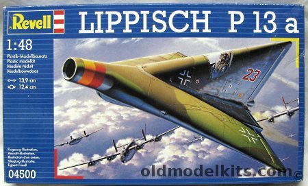 Revell 1/48 Lippisch P13a (P-13a / P.13a), 04500 plastic model kit